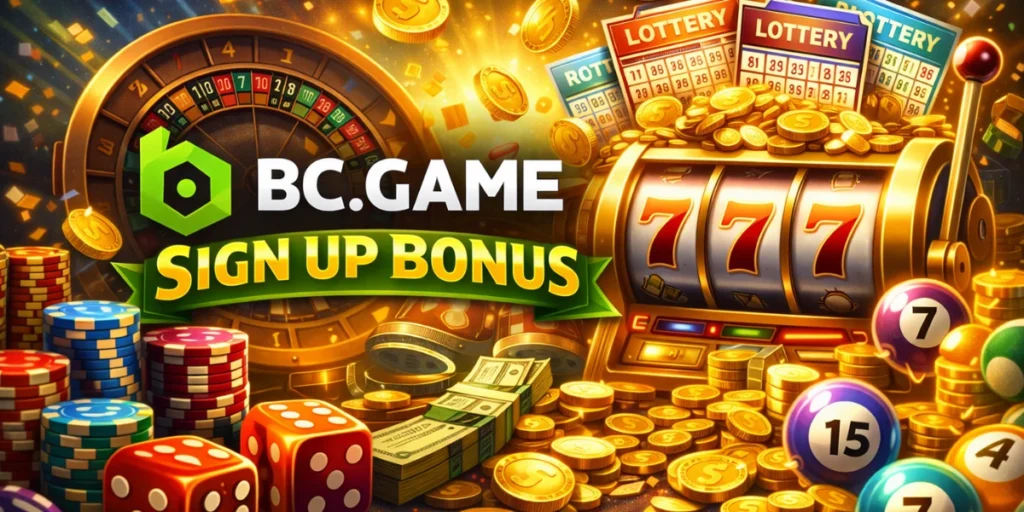 BC Game sign up bonus